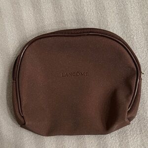 Lancome Brown Cosmetic Bag